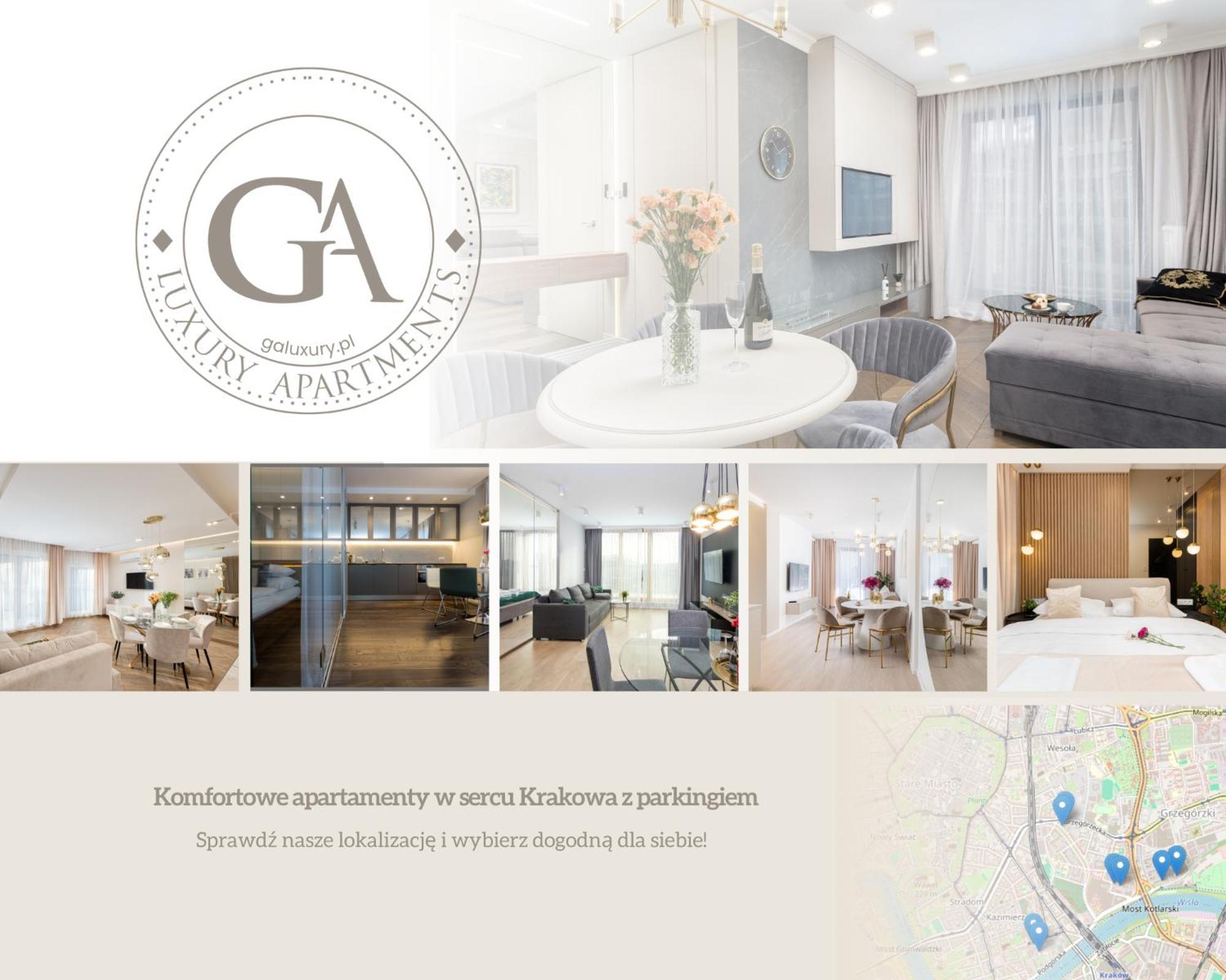 Ga Luxury Apartments M54 Krakau Buitenkant foto