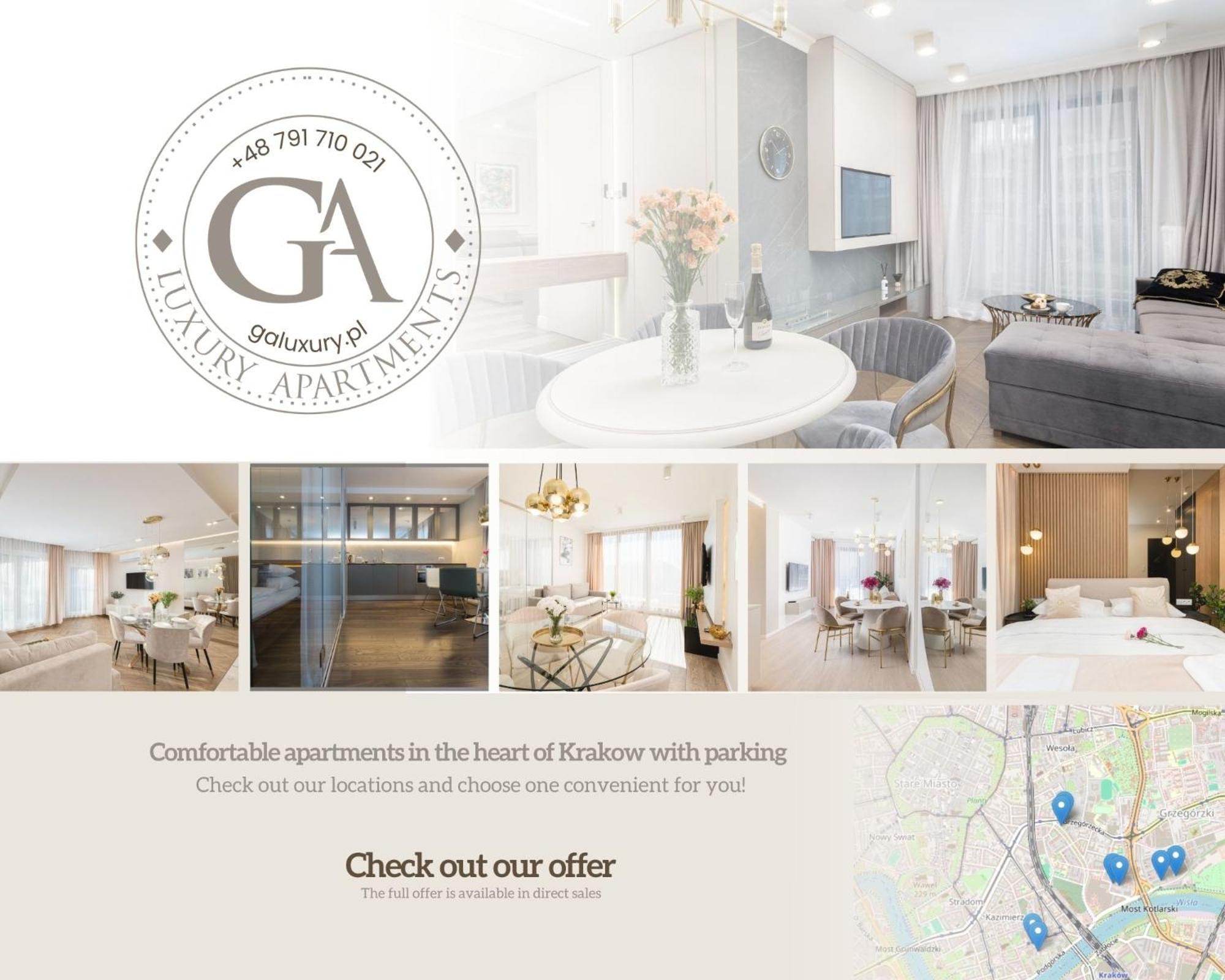 Ga Luxury Apartments M54 Krakau Buitenkant foto